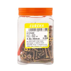 Cut-Scr Full Thr Yp 4.0X30Mm Q.200