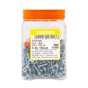 Cut-Scr Full Thr Zp 4.0X16Mm Q.500