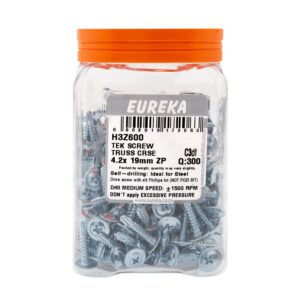 Tek Screw Truss Crse 4.2X19Mm Zp Q.30