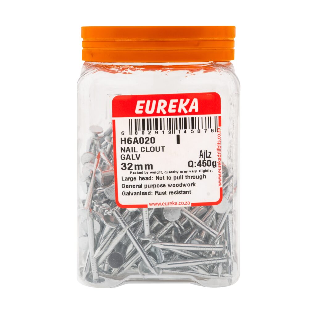 Nail Clout Galv 32Mm Q.450G