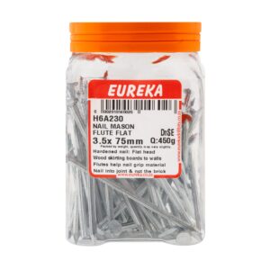 Nail Mason Flute Flat 3.5X75Mm Q.450G