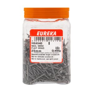 Nail Wire Flat Head 25Mm/1.0 Q.450G