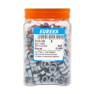Nut Hex Zn Plated 6Mm Q.460