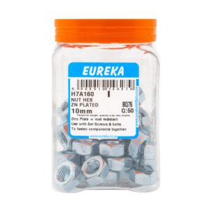 Nut Hex Zn Plated 10Mm Q.50