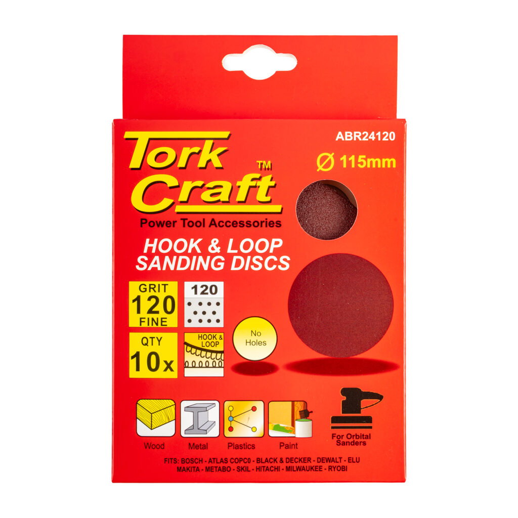 Sanding Disc 115Mm 120G Velcro