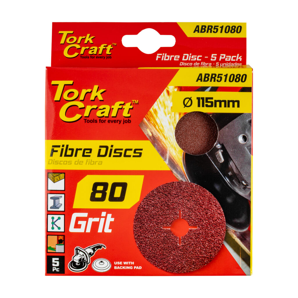 Fibre Disc 115Mm 80G (5)