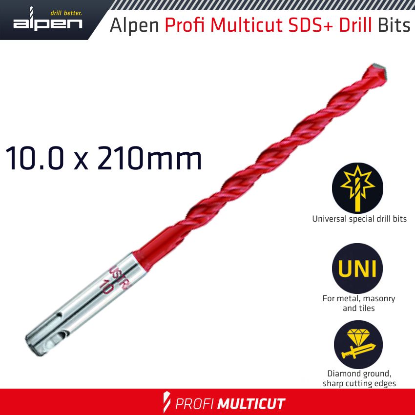 D/Bit Sds 10Mmx210Mm Multicut