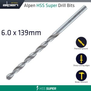Hss Drill Bit Long6X139 Bulk