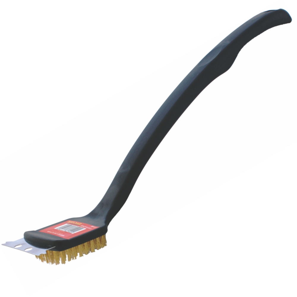 Wire Brush 450Mm Brass Bbq