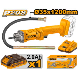 Ingco Conc Vibrator 20V Kit