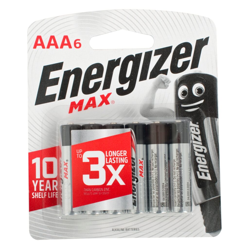 Enegizer  Max Aaa  (6)Pack