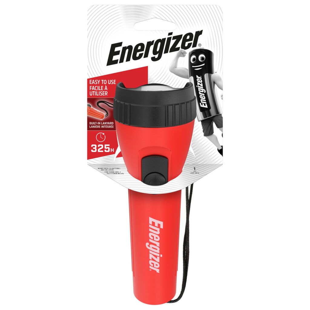 Energizer Torch Red Med 2D