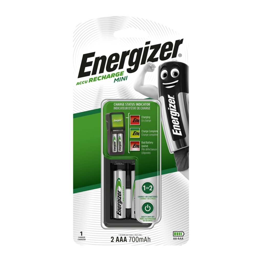Energizer Recharge+2Xaaa Bat