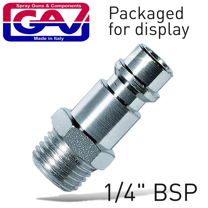 Connector German  M 1/4X2Inch