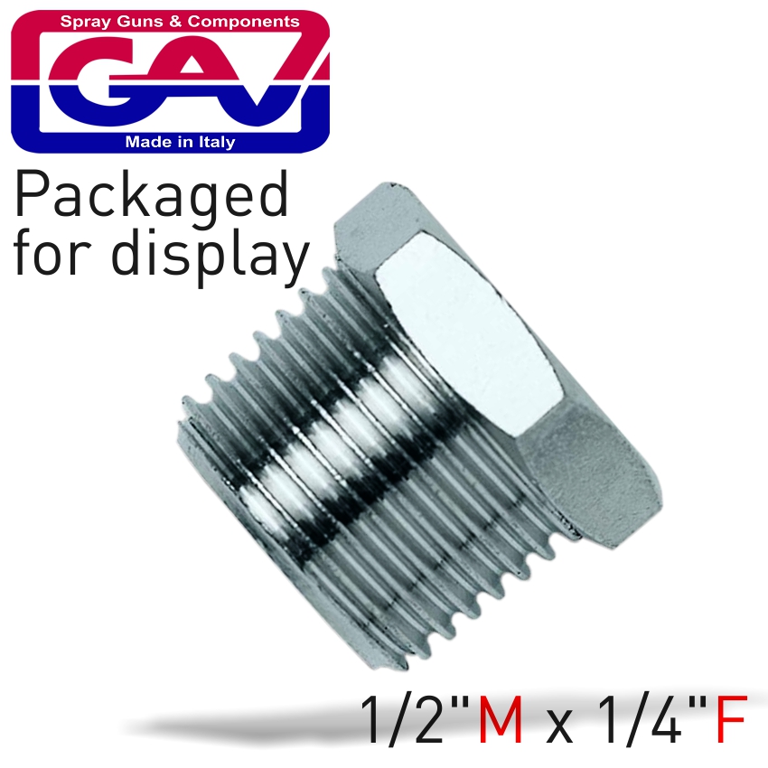 Taper Reducer Bush 1/4X1/4 M/F