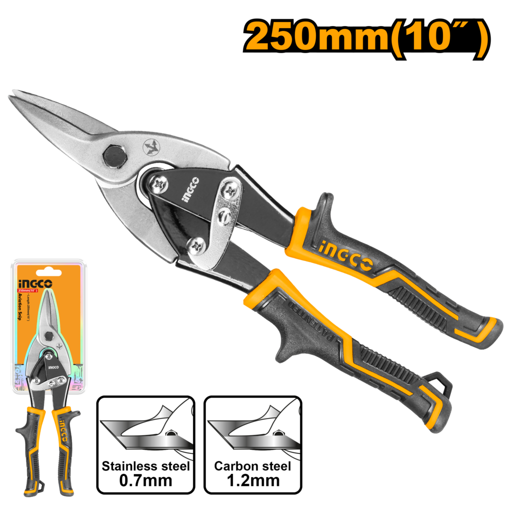 Ingco Aviation Snip 250Mm Str