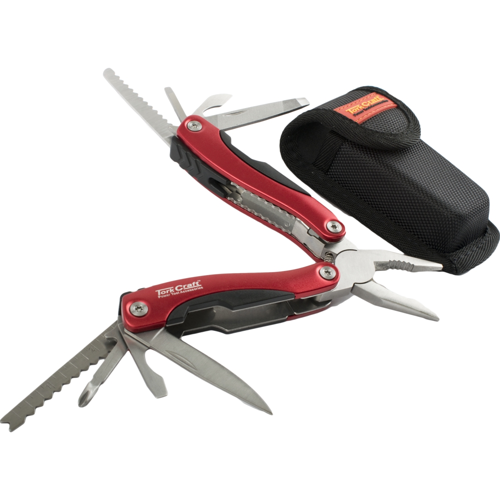 Multitool Red Nylonpouch In