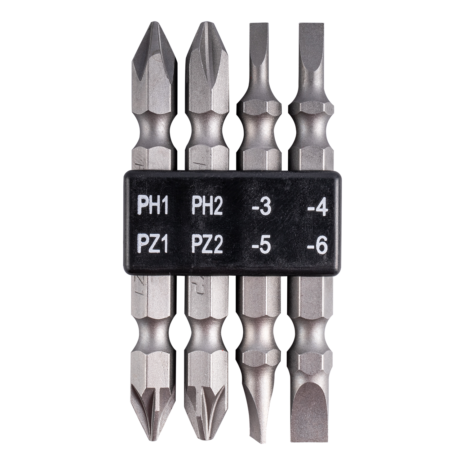 Drill Bit Set Dbl/End 4Pc 65Mm