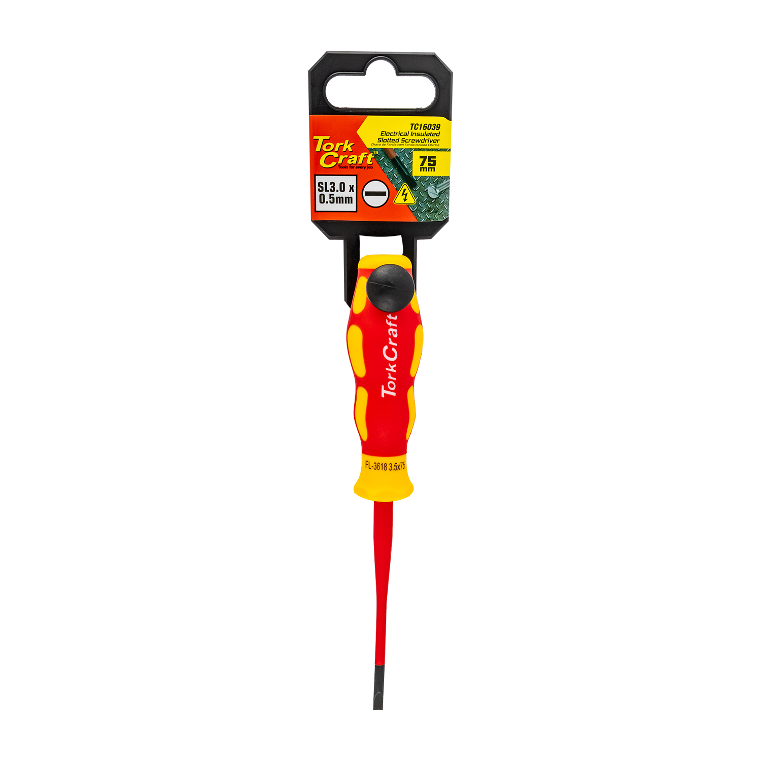 Screwdriver Slot 3.5X75Mm