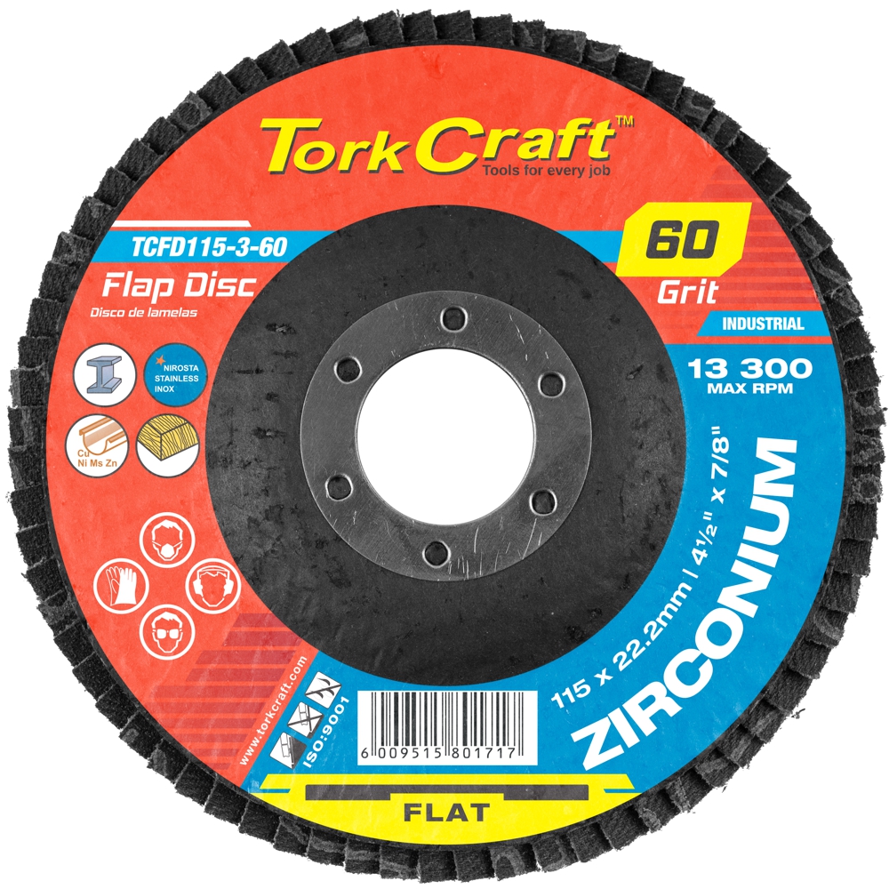 Flap Disc 115Mm 60Gt Zirconium