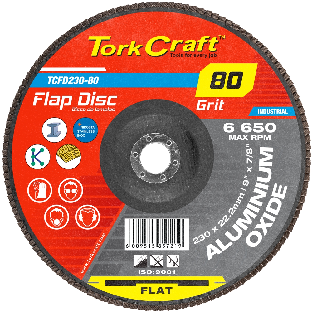 Flap Sanding Disc 230Mm 80Gt