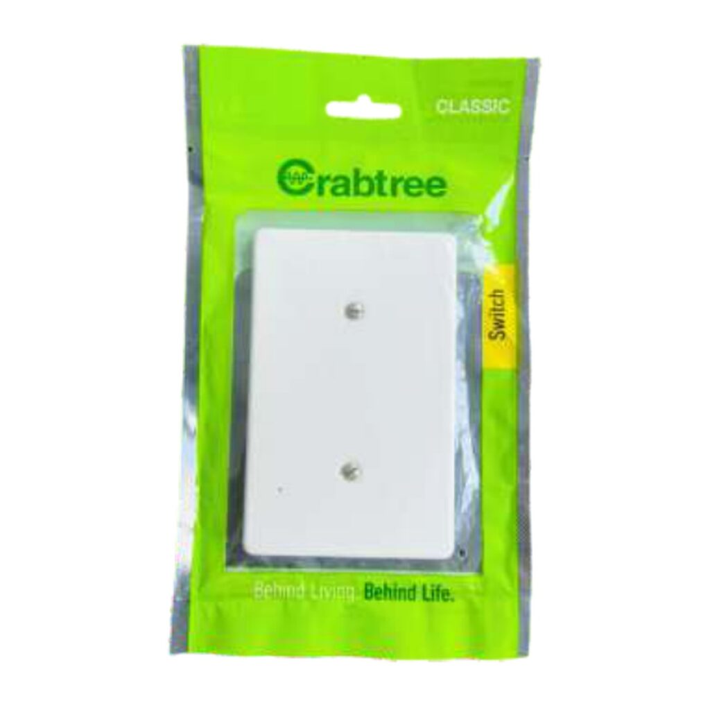 Crabtree 4X2 Blank Cover