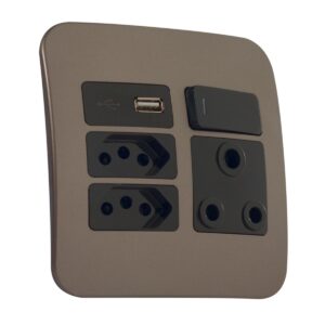 Veti Sock Sng+Usb+2X16A Slim