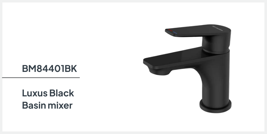 Luxus Basin Mixer Black
