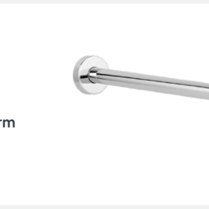 Shower Arm 300Mm Chr Rnd