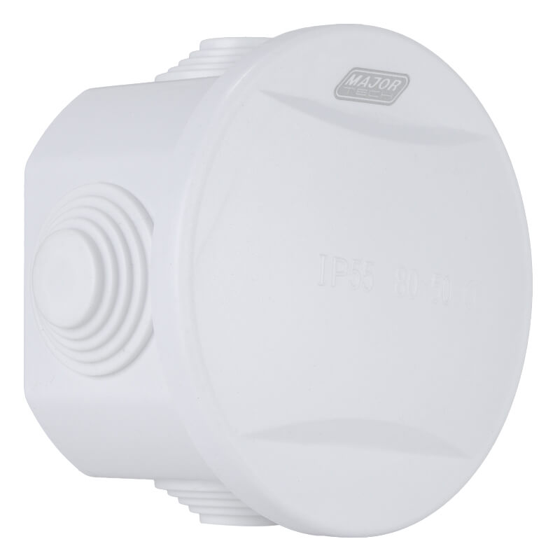 Box Juction 80X50Mm Round